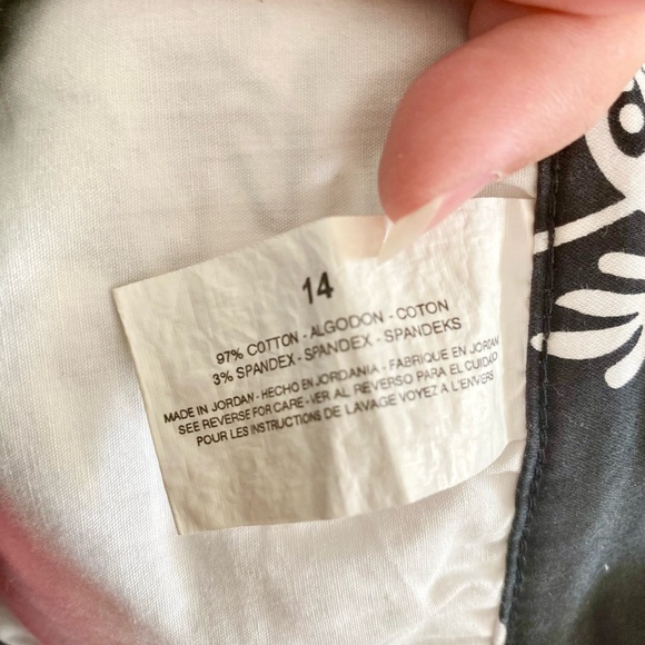 Vintage Gloria Vanderbilt Capri Jeans bohemian pattern - Picture 7 of 8